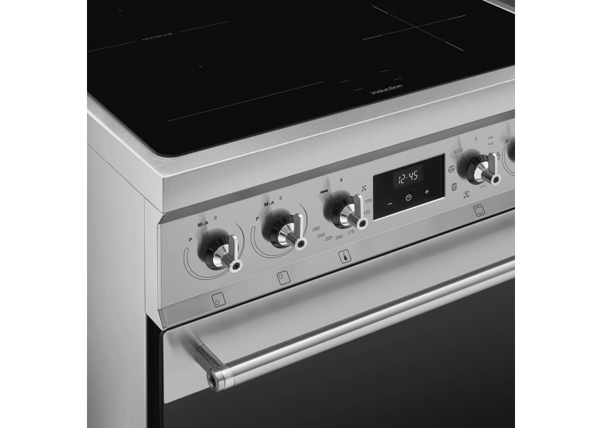 Smeg C61MX2 inox 60 cm inductie fornuis multifunctie oven