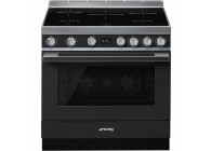 Smeg CPF9IPAN 90cm A+ inductiefornuis pyrolyse oven antracit