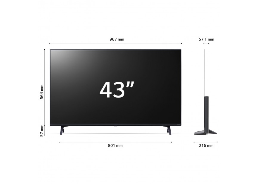 LG 43QNED756RA 43 109 cm QNED 4K TV