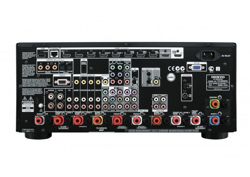 Onkyo TXNR3010S 9.2 kanaals AV receiver