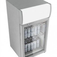 Gastro cool GCDC50 ZILVER 57 liter Display koelkast