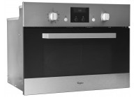 Whirlpool AMW799IX Combi-magentron met hetelucht nis 45 cm