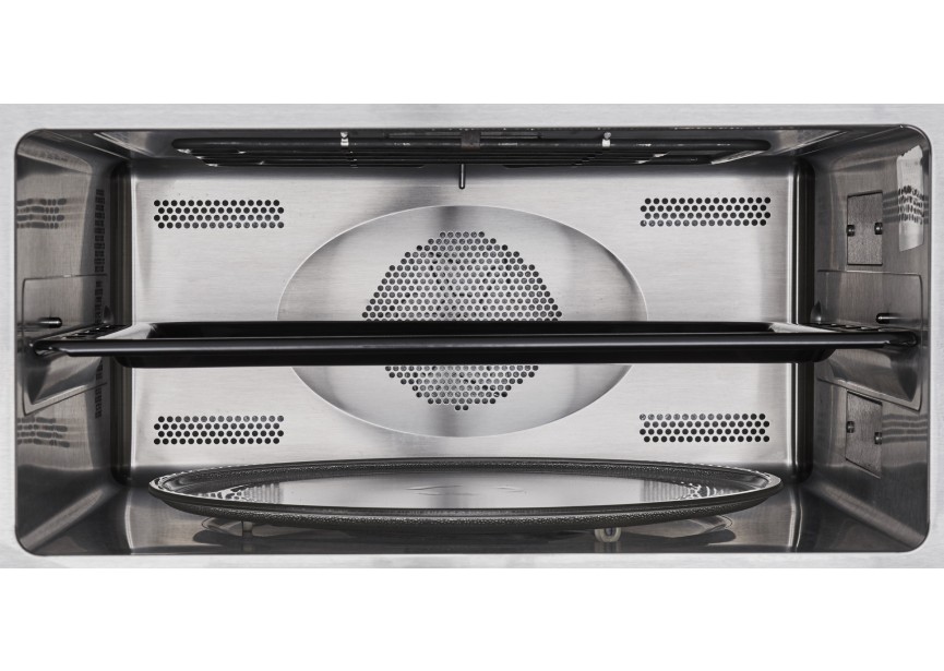 Whirlpool AMW799IX Combi-magentron met hetelucht nis 45 cm