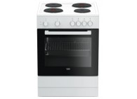 Beko FSS66000GW electrische vrijstaand fornuis wit