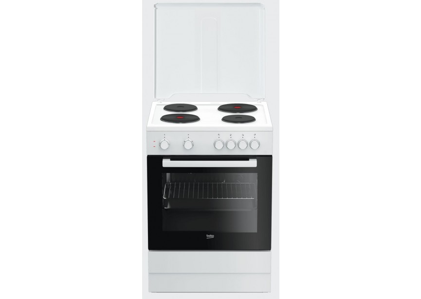 Beko FSS66000GW electrische vrijstaand fornuis wit