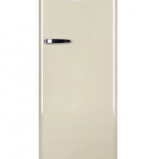 Amica AR5222C 144 cm hoog retro CREME vrijstaande koelkast