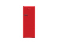 Amica AR5222R 144 cm hoog retro ROOD vrijstaande koelkast