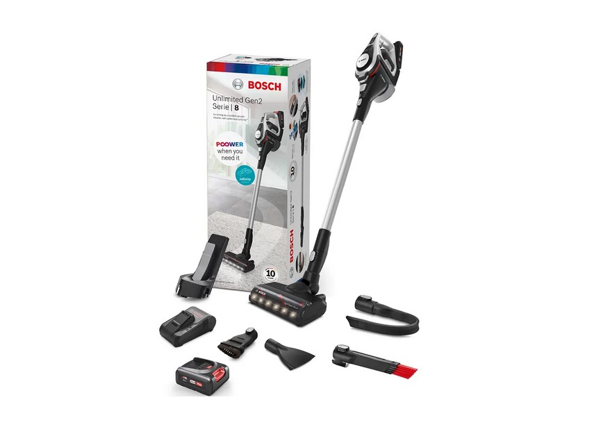 Bosch BCS8224WA Unlimited Power Accu steelstofzuiger