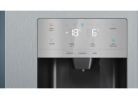 Siemens KA93GAIEP Side by Side inox-easyclean -kraan nodig-