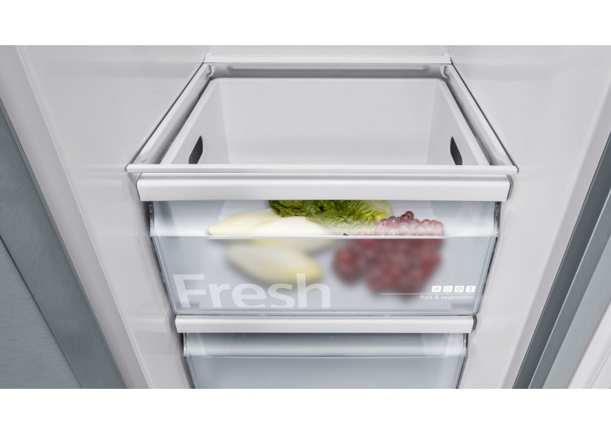 Siemens KA93GAIEP Side by Side inox-easyclean -kraan nodig-