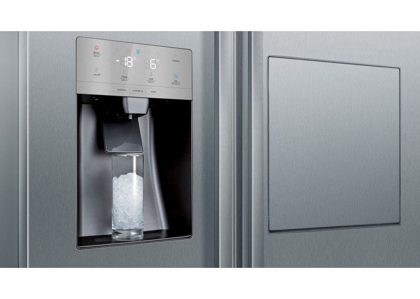 Siemens KA93GAIEP Side by Side inox-easyclean -kraan nodig-
