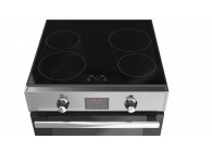 Belling Cookcentre 60 Ei RVS fornuis 4 inductiezone 2 oven