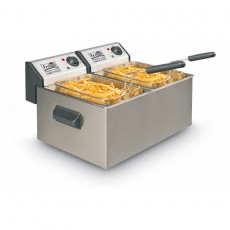 Fritel Professionele 2 x 5 Liter inox rvs Friteuse