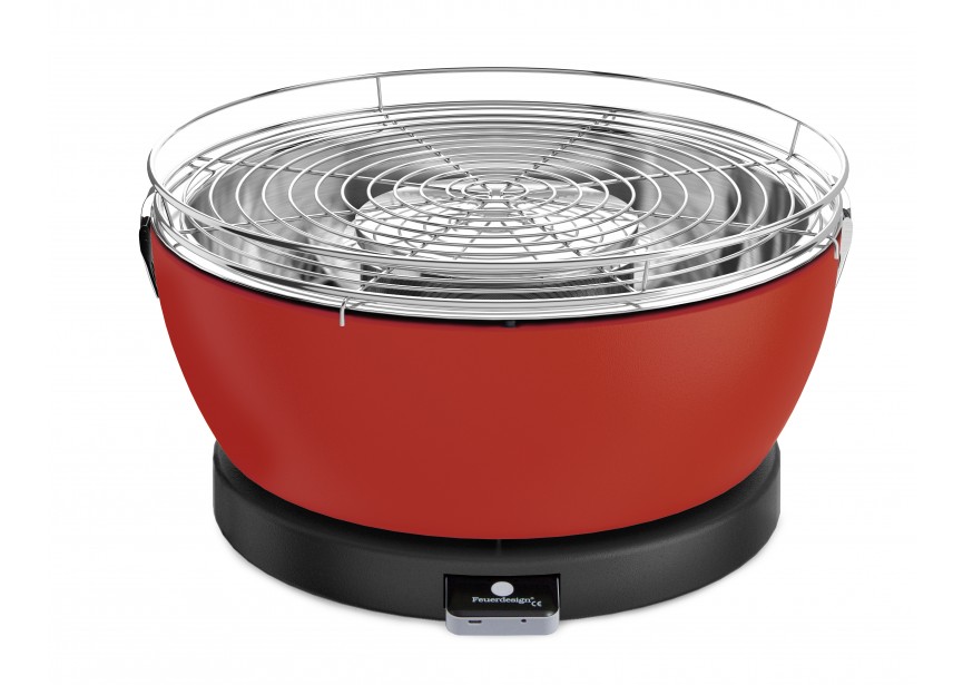 Feuerdesign VESUVIO ROOD rookvrije tafel grill barbecue