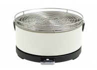 Feuerdesign MAYON CREME WIT rookvrije tafel grill barbecue