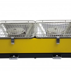 Feuerdesign SANTORIN GEEL XL rookvrije tafel grill barbecue