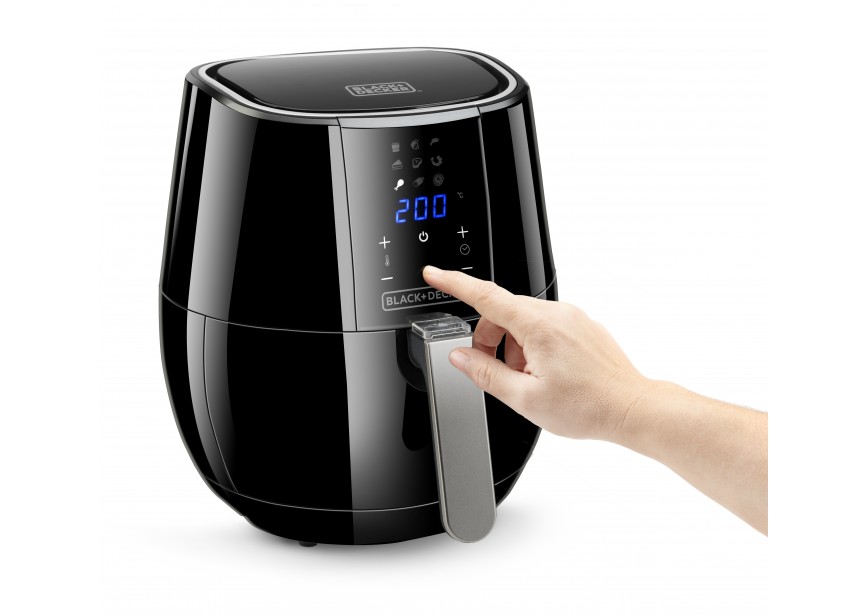 Black  Decker BXAF3500E Digitale air fryer 1500W 3 liter