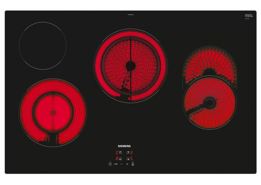 Siemens ET81RBHA1D 80 cm keramische kookplaat met tiptoetsen