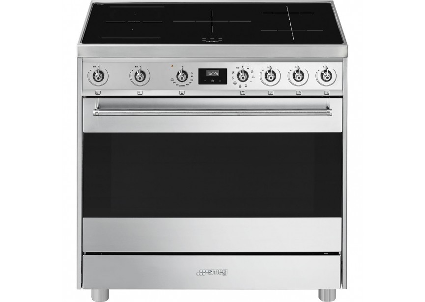 Smeg C9IMX9-1 90cm inductiefornuis multifunctie oven inox