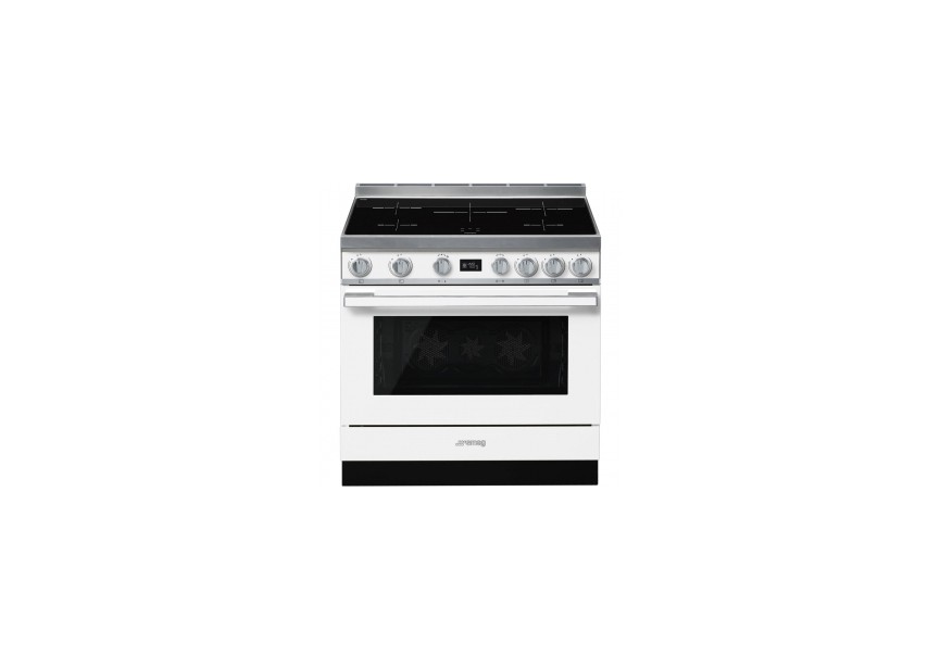 Smeg CPF9IPWH 90cm A+ inductiefornuis pyrolyse oven wit