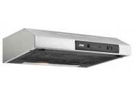 Etna AO460RVS 60 cm inox dampkap afvoer + recirculatie