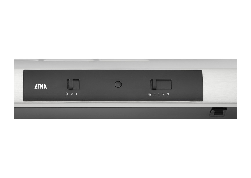 Etna AO460RVS 60 cm inox dampkap afvoer + recirculatie