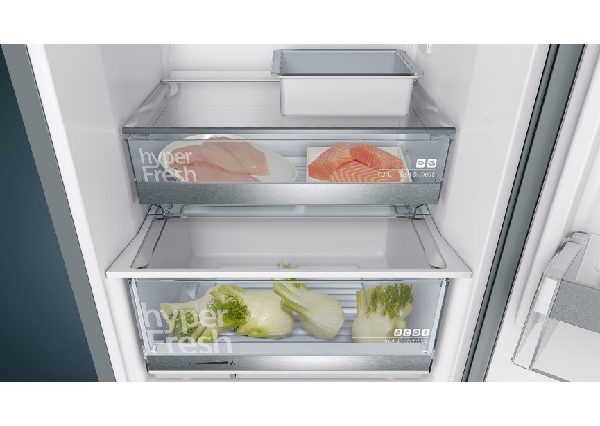 Siemens KG39E8XBA Zuinige koel-vriescombi 203cm ZwartRVS