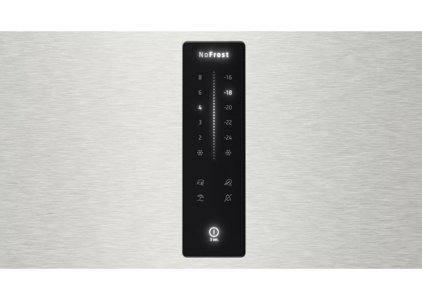 Siemens KG39N7ICT vrijstaande koel-vriescombi 203cm Inox