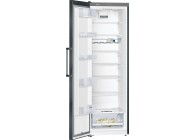 Siemens KS36VVXDP 186 cm vrijstaande koelkast Zwart Inox