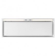 Novy Crystal 26080 90 cm inbouw groep Wit glas