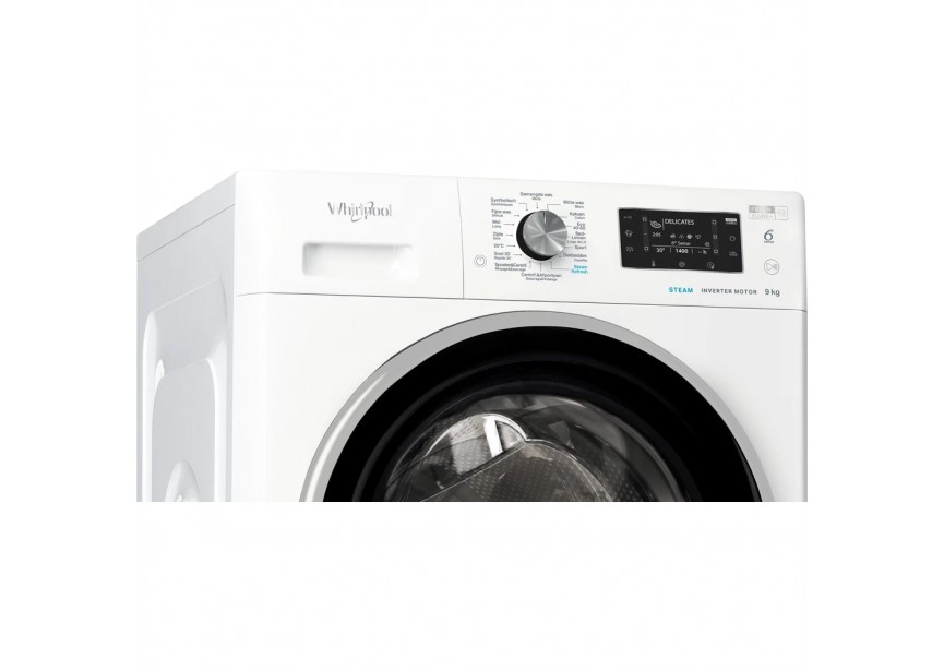 Whirlpool FFD9469EBSVBE 9 kg 1400 Toeren wasautomaat