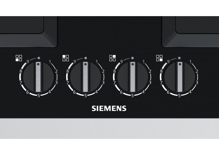 Siemens EP6A6HB20 60 cm iQ500 inbouw Gaskookplaat Zwart glas