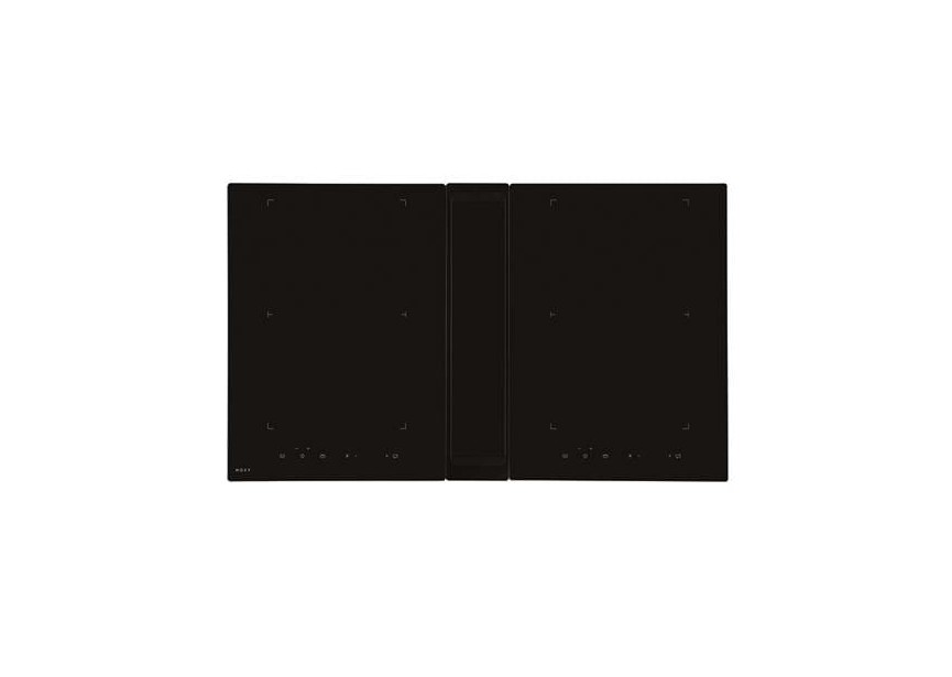 Novy UP Power 40004 87 cm kookplaat met afzuiging zwart