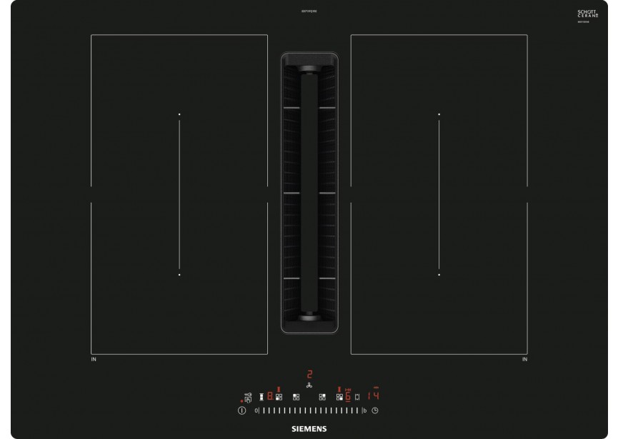 Siemens ED711FQ15E Inductie kookplaat met afzuiggroep