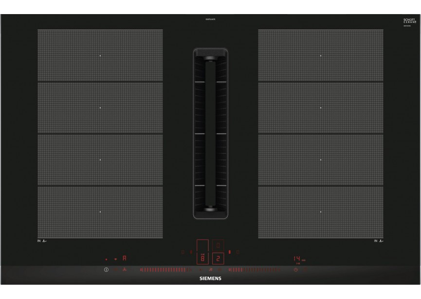 Siemens EX875LX67E Inductie kookplaat met afzuiggroep