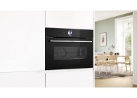 Bosch CSG7364B1 A+ compacte bakoven met stoomfunctie Zwart