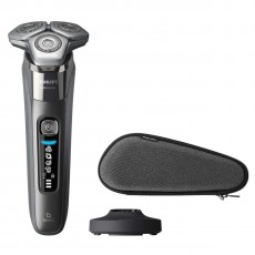 Philips S8697/35 luxe oplaadbare shaver Nat en droog Chroom