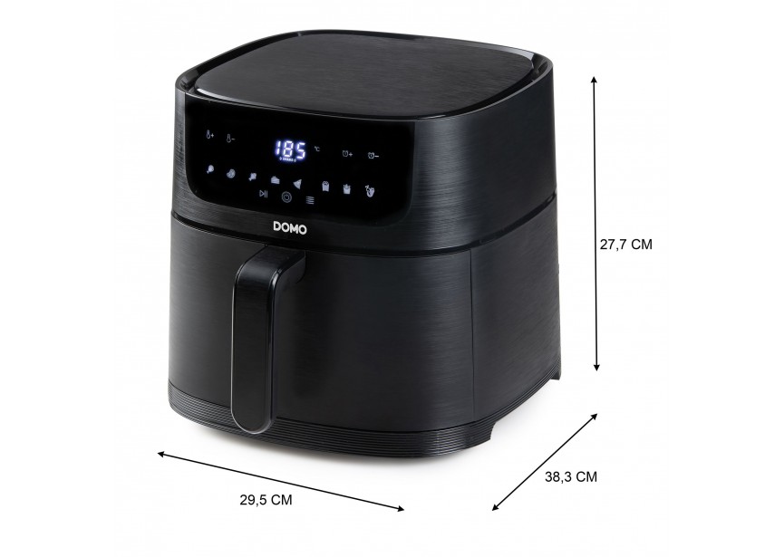 Domo DO539FR 6 Liter Deli - Fryer zwart 1500 Liter