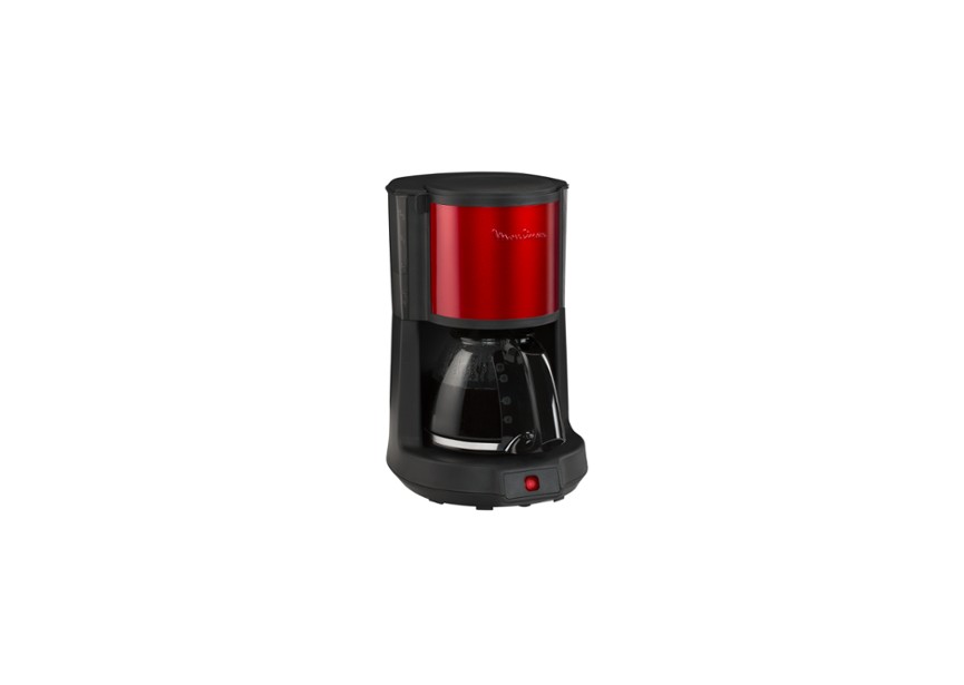 Moulinex FG370D11 Subito 4 1.25 Liter koffiezet Zwart Rood