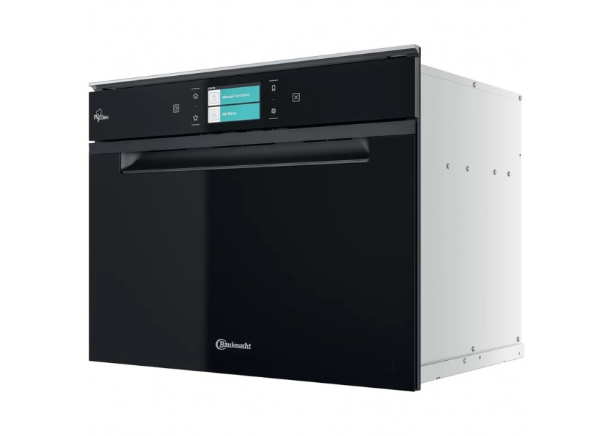 Bauknecht ECSK11F845 A klasse 45 cm combistoomoven Zwart