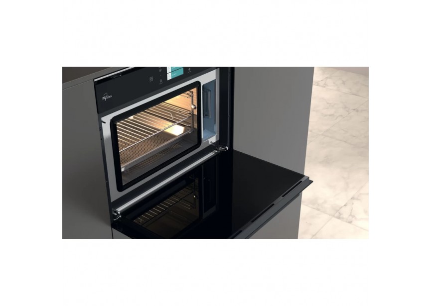 Bauknecht ECSK9P845BM A klasse 45 cm combistoomoven Zwart