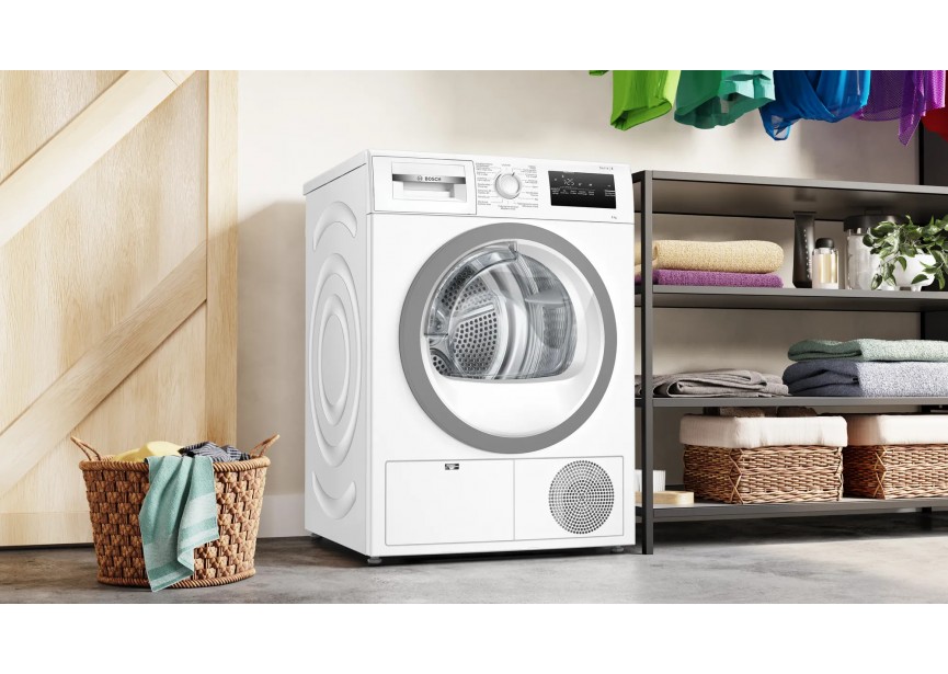 Bosch WTH8520LFG A++ 8 kg EasyClean Warmtepomp Droogkast