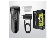 Braun 3000BT ShaveStyle oplaadbaar scheerapparaat Grijs