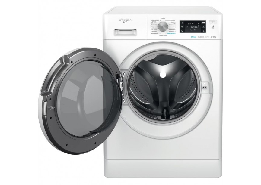 Whirlpool FFWDB964369 was-droogcombinatie 9 + 6 kg