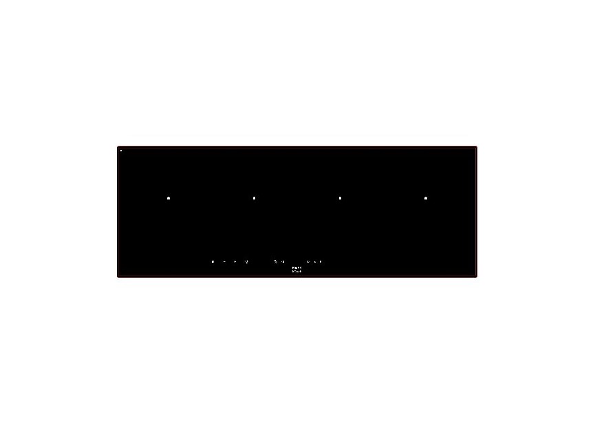 Novy 1767 4 zones 100 cm x 40 cm inductie kookplaat