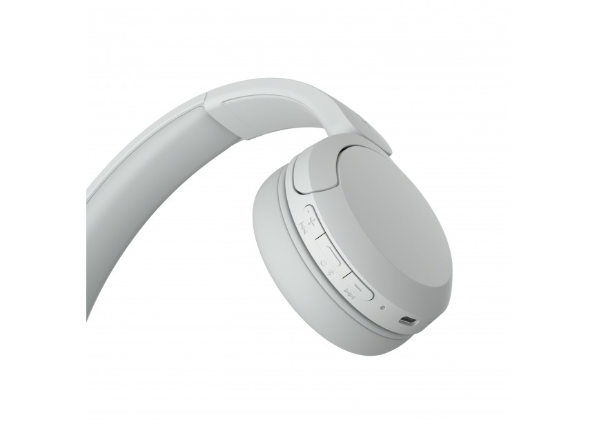 Sony WHCH520W draadloze bluetooth hoofdtelefoon wit