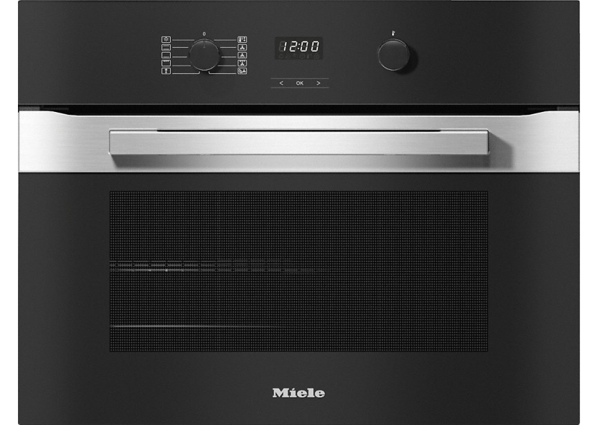 Miele H2840BCS 45 cm Nis hoogte hetelucht oven