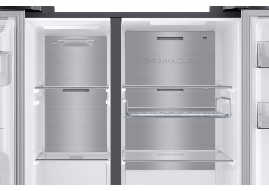 Samsung RS68A884CSLEF Inox RVS Side by Side -kraan nodig-