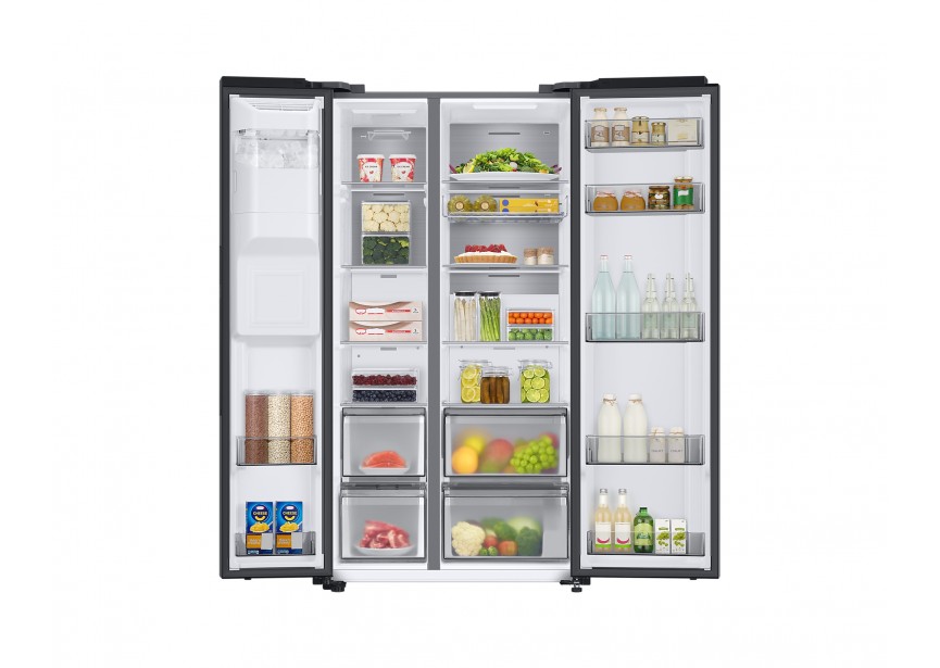 Samsung RS68A884CB1EF Black Inox Side by Side -kraan nodig-