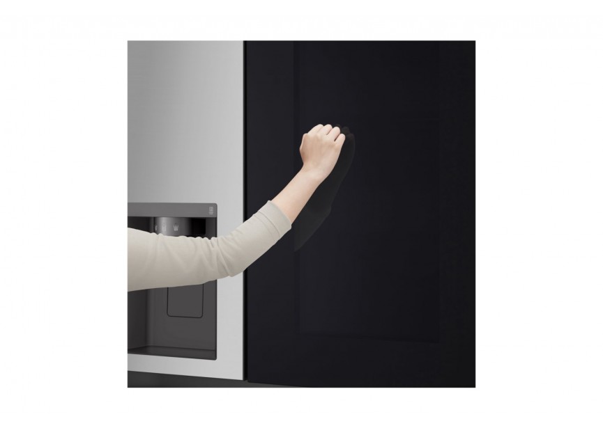 LG GSGV80PYLD Side by Side met Scherm Zilver -kraan nodig-